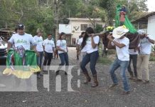 Foto: Comunidad del sitio histórico Pancasán en Matiguas celebran a San Isidro Labrador / TN8