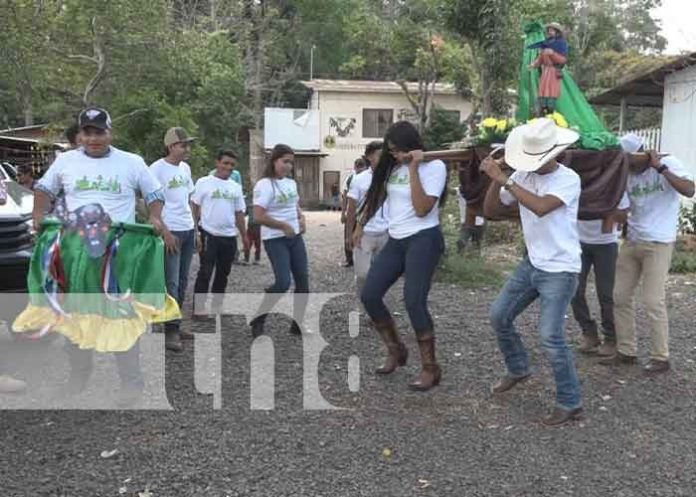 Foto: Comunidad del sitio histórico Pancasán en Matiguas celebran a San Isidro Labrador / TN8
