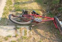 Ciclista Impactado por el conductor de un vehículo en Jalapa Ciclista Impactado por el conductor de un vehículo en Jalapa