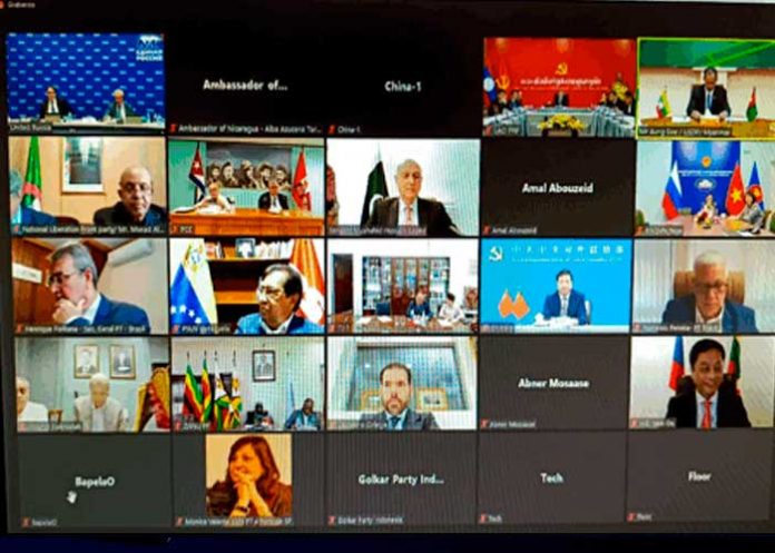 Nicaragua participa en el encuentro virtual contra el neocolonialismo