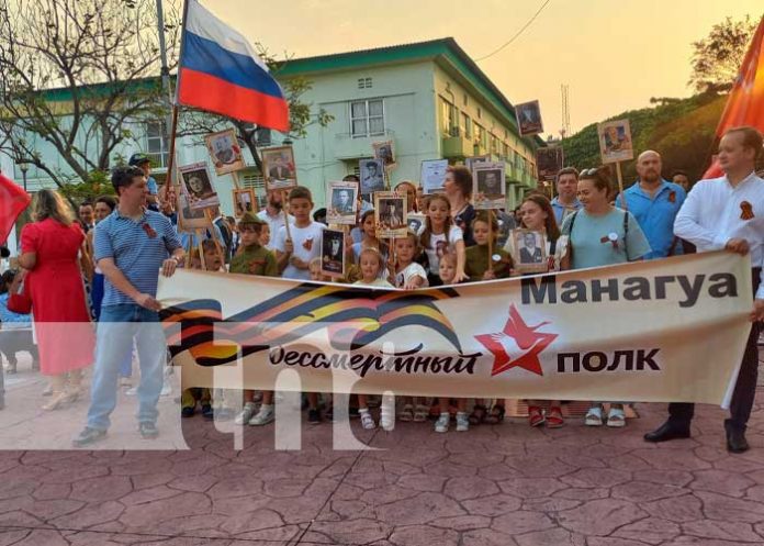 Foto: Nicaragua se une en solidaridad a la conmemoración por el Día de la Victoria en Rusia / TN8