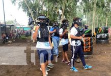 Alcaldía de Chichigalpa inauguró el Paintball que tanto anhelaban los pobladores