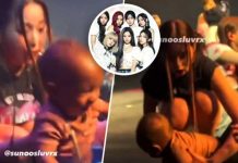 Madre desnaturaliza arroja a su bebé al escenario en pleno concierto