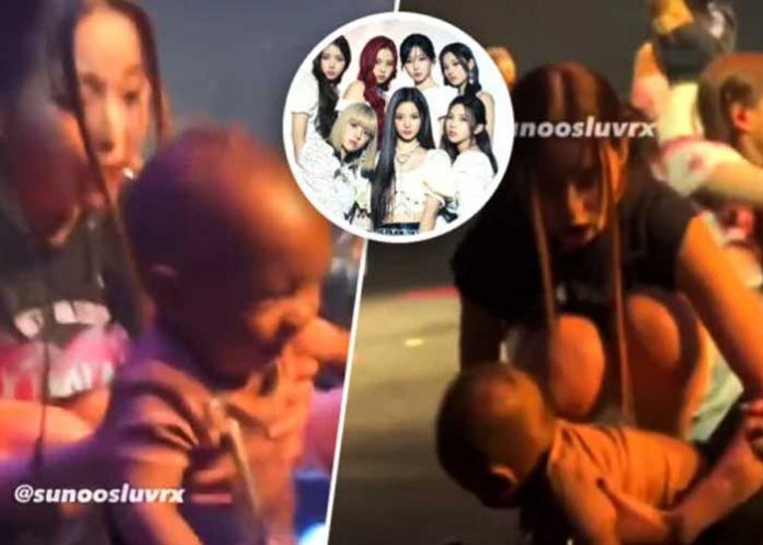 3 Madre desnaturaliza arroja a su bebé al escenario en pleno concierto