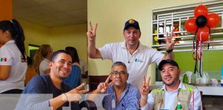 Inauguración de comedores en mercado de Ocotal
