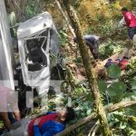 Camión se va a un guindo dejando varios lesionados en Santo Domingo, Chontales Foto: Camión se va a un guindo dejando varios lesionados en Santo Domingo, Chontales / TN8