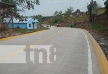 Bluefields tiene tres nuevas calles de concreto hidráulico