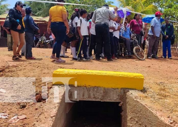 Gobierno de Bilwi inaugura obras de drenaje previo a la llegada del invierno