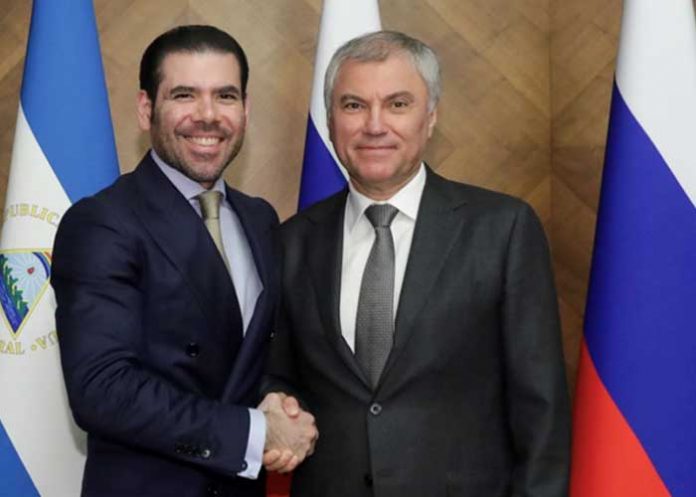 Nicaragua se reunió con el Presidente Duma Estatal de Rusia