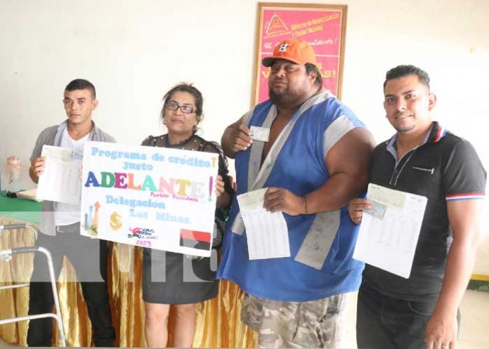 Inyectan más de 600 mil córdobas en financiamiento del programa adelante en Siuna