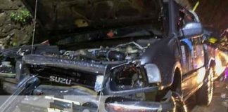 Llanta de camioneta explota provocando accidente en Ocotal