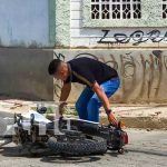 Colisión de vehículos con daños materiales en barrio de Ocotal