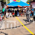 Alma inauguran calles asfaltadas en barrio Carlos Núñez, Distrito VII
