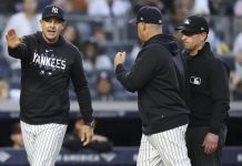 Boone sin intenciones de cambiar pese a sanción Aaron Boone dice que no cambiará pese a sanción