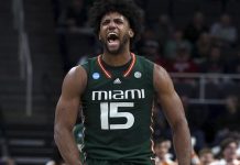 Norchad Omier entre los mejores en año debut con Miami Norchad Omier destacó en NCAA