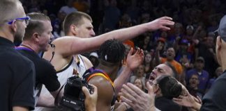 Jokic golpeó al dueño de Suns