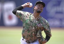 Rodríguez vuelve a ganar y con 11 ponches en Ligas Menores Carlos Rodríguez ganó en AA
