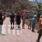 Foto: Un accidente de tránsito en San Sebastián de Yalí, Jinotega / TN8