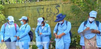 Foto: Abatización en barrios de Managua / TN8