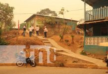 Adiós al lodo y el polvo con la construcción de andenes en Siuna Foto: Nuevos andenes en Siuna / TN8