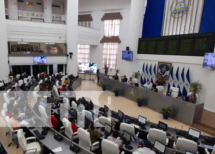 asama-2 Foto: Sesión parlamentaria en la Asamblea Nacional de Nicaragua / TN8