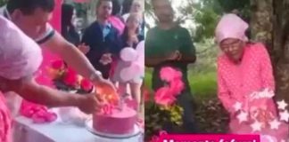 Abuelita celebra sus 107 años con temática de Barbie
