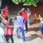 Foto: Tremenda trifulca entre personas ebrias a las afueras de un bar en Ciudad Sandino / TN8