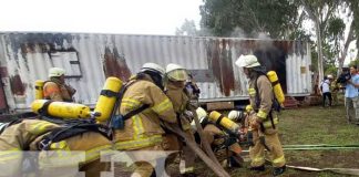 Foto: Capacitación para hacer a un bombero mejor en Nicaragua / TN8