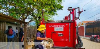 Bomberos Unificados al llamado en Ocotal