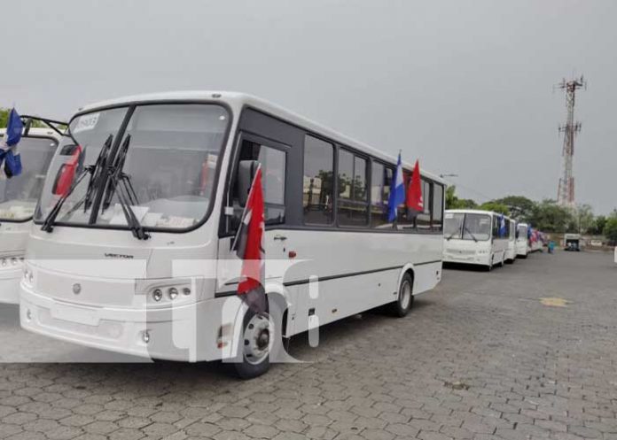 buses-14 Foto: Nuevos buses para Chinandega y León / TN8