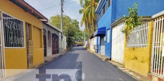 Foto: Nuevas calles en el barrio Hialeah, Managua / TN8