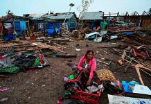 Al menos 41 muertos por paso de ciclón Mocha por Birmania