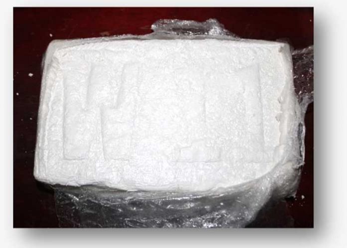 Foto: Incautación de cocaína en Tipitapa