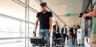 Un parapléjico vuelve a caminar gracias a 2 tecnologías