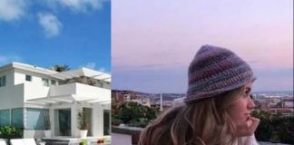 Clara Chía compartió fotos en la mansión de Shakira
