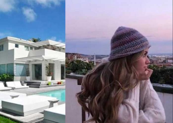 Clara Chía compartió fotos en la mansión de Shakira