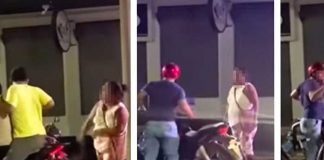 Madre sacó a su hijo a fajazos de un night club por 'mentiroso