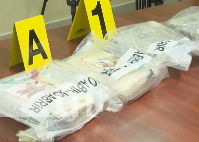 Foto: Incautación de cocaína en Managua / TN8