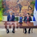 Por su gran aporte diplomático, Nicaragua condecora a embajador de Corea del Sur Foto: Condecoran a embajador de Corea del Sur en Nicaragua / TN8