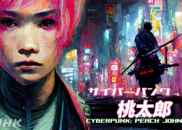 cyberp-1 Foto: Imagen de un manga creado por IA