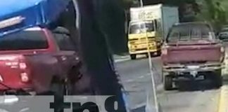 Foto: Escena de mortal accidente en Ciudad Darío, Matagalpa / TN8