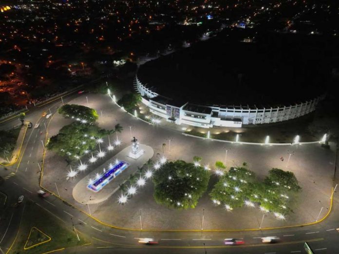 Foto: Parque de la Dignidad Nacional en Managua