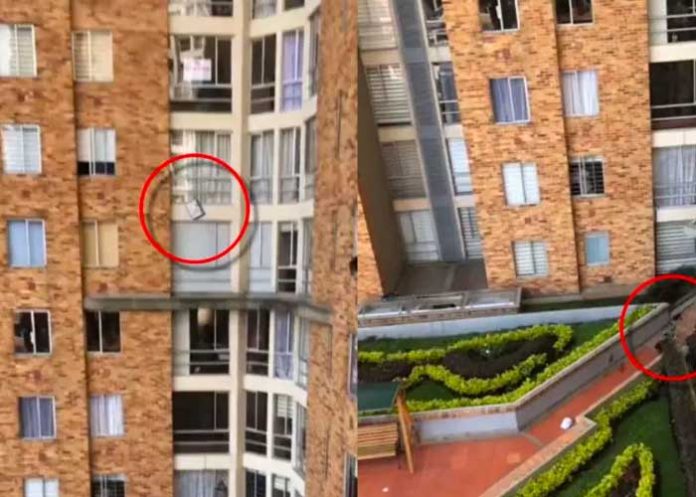 Descubre infidelidad y lanza pertenencias de su esposo