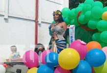 Foto: Carnaval con la escuela de enfermería de Jinotepe / TN8