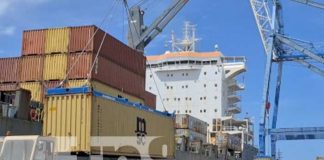Foto: Actividad en puertos de Nicaragua / TN8
