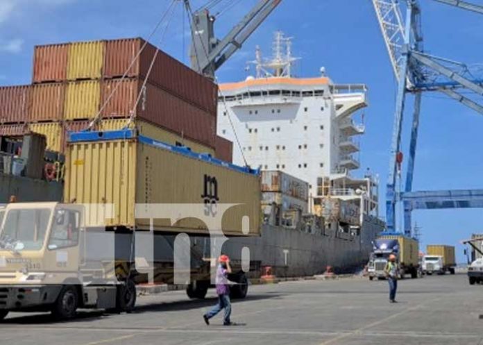 Foto: Actividad en puertos de Nicaragua / TN8