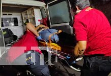 Bien «bolo y veloz» atropella a mujer frente al Parque de Ferias, Managua Foto: Fuerte accidente frente al Parque de Ferias, Managua / TN8