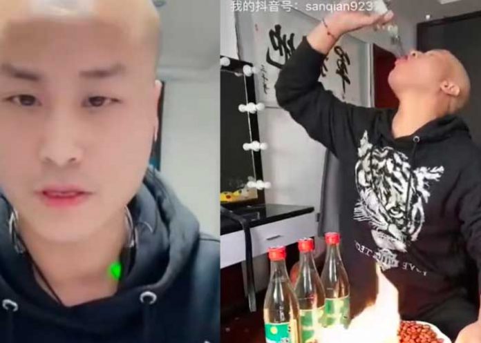 Influencer muere tras beber 7 botellas de guaro