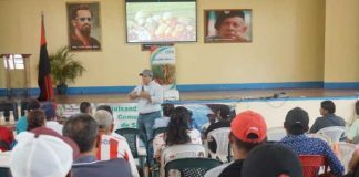 Importante encuentro con productores de semillas de granos básicos en Matagalpa