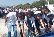 Honor al General Sandino: Juventud nicaragüense rinde homenaje en la Loma de Tiscapa Foto: Juventud Sandinista rinde honores al General Sandino / TN8